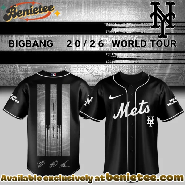 MLB All Team x BIGBANG WORLD TOUR Signature Baseball Jersey (Style 3)