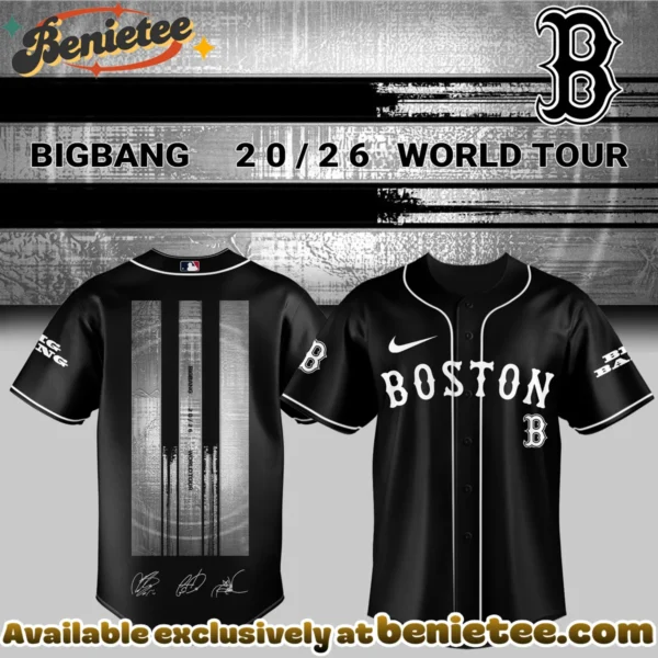 MLB All Team x BIGBANG WORLD TOUR Signature Baseball Jersey (Style 3)