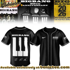 MLB All Team x BIGBANG WORLD TOUR Signature Baseball Jersey - Variant 2