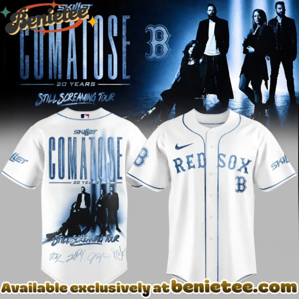 MLB x Skillet Comatose Still Screaming Tour Signature Baseball Jersey - Variant 2
