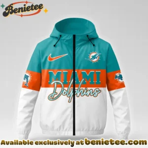 Miami Dolphins Windbreaker Jacket