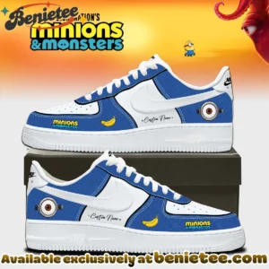Minions x Monsters Custom Air Force 1 & Jordan 1 Shoes (Design 14)