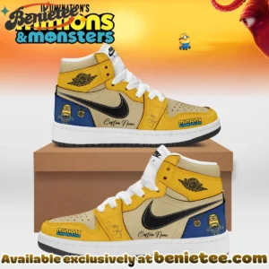 Minions x Snoop Custom Air Force 1 & Jordan 1 Shoes (Style 2)