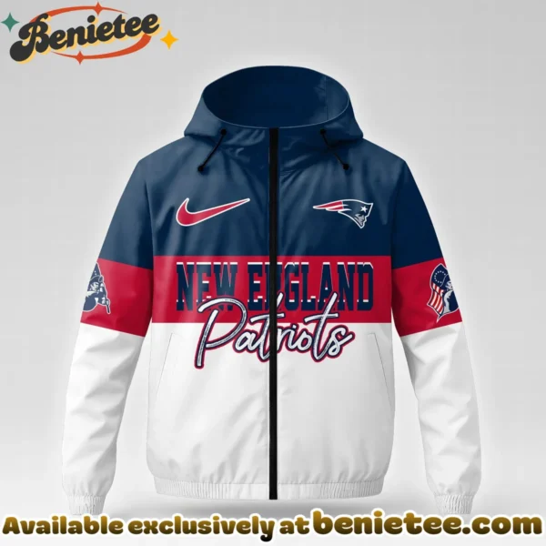 New England Patriots Windbreaker Jacket