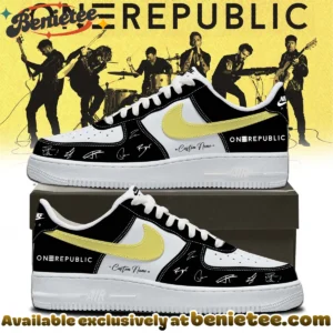 OneRepublic Official Tour Custom Air Force 1 & Jordan 1 Shoes [Drop 6]