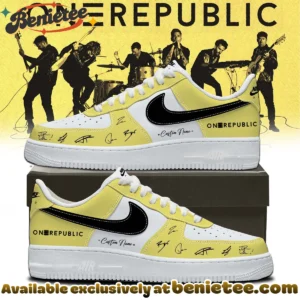 OneRepublic Official Tour Custom Air Force 1 & Jordan 1 Shoes - Part 13