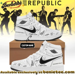 OneRepublic Official Tour Custom Air Force 1 & Jordan 1 Shoes (Release 5)