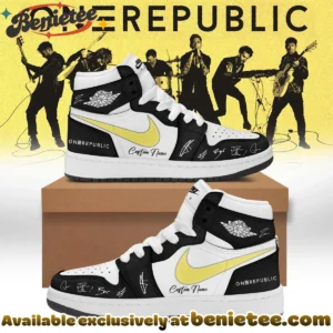 OneRepublic Official Tour Custom Air Force 1 & Jordan 1 Shoes - Series 9