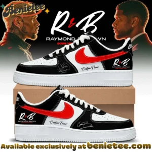 R&B Tour Custom Air Force 1 & Jordan 1 Shoes - Variant 2