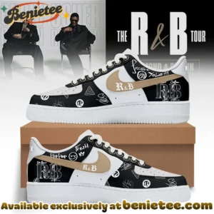 R&B Tour Signature Custom Air Force 1 & Jordan 1 Shoes - Part 1