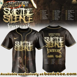 Reminders of Hell Tour Baseball Jersey - Variant 13