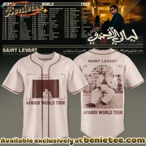 SAINT LEVANT AFANDI WORLD TOUR Baseball Jersey (Release 7)