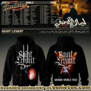 SAINT LEVANT AFANDI WORLD TOUR Shirt & Hoodie (Design 11)