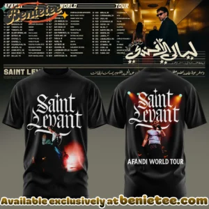 SAINT LEVANT AFANDI WORLD TOUR Shirt & Hoodie - Series 10