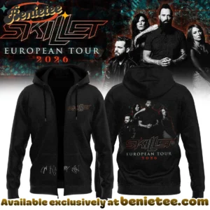 SKILLET EUROPEAN TOUR Signature Shirt & Hoodie [Drop 8]
