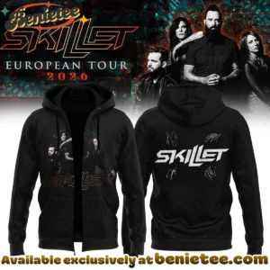 SKILLET EUROPEAN TOUR Signature Shirt & Hoodie - Series 5