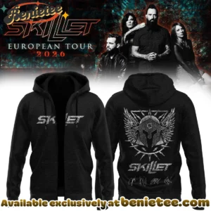 SKILLET EUROPEAN TOUR Signature Shirt & Hoodie (Style 7)