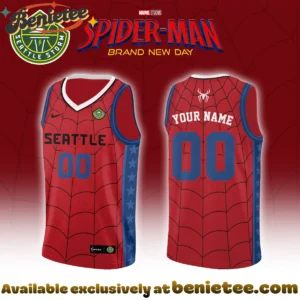 SS x SpiderMan Brand New Day Basketball Jersey