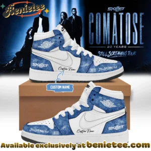 Skillet Comatose Still Screaming Tour Signature Custom Air Force 1 & Jordan 1 Shoes [Batch 14]