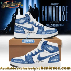 Skillet Comatose Still Screaming Tour Signature Custom Air Force 1 & Jordan 1 Shoes (Design 10)