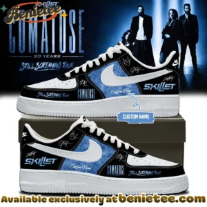 Skillet Comatose Still Screaming Tour Signature Custom Air Force 1 & Jordan 1 Shoes (Design 12)