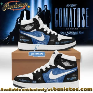 Skillet Comatose Still Screaming Tour Signature Custom Air Force 1 & Jordan 1 Shoes (Style 11)