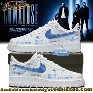 Skillet Comatose Still Screaming Tour Signature Custom Air Force 1 & Jordan 1 Shoes (Style 18)