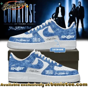 Skillet Comatose Still Screaming Tour Signature Custom Air Force 1 & Jordan 1 Shoes - Variant 9
