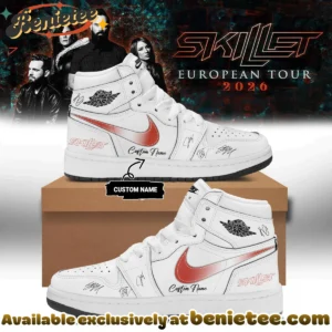 Skillet European Tour Signature Custom Air Force 1 & Jordan 1 Shoes [Batch 13]