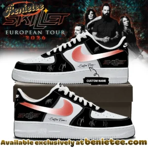 Skillet European Tour Signature Custom Air Force 1 & Jordan 1 Shoes [Batch 7]