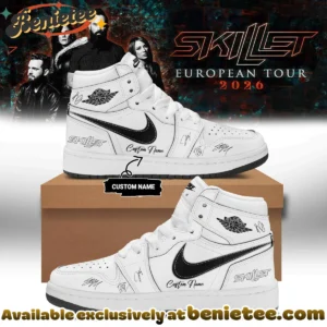 Skillet European Tour Signature Custom Air Force 1 & Jordan 1 Shoes [Drop 14]