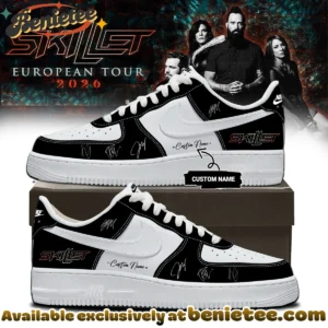 Skillet European Tour Signature Custom Air Force 1 & Jordan 1 Shoes - Variant 8