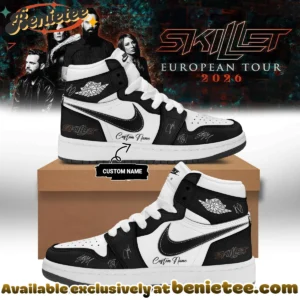 Skillet European Tour Signature Custom Air Force 1 & Jordan 1 Shoes - Variant 9