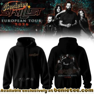 Skillet European Tour Signature Shirt & Hoodie - Series 4