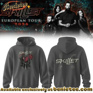 Skillet European Tour Signature Shirt & Hoodie - Series 5