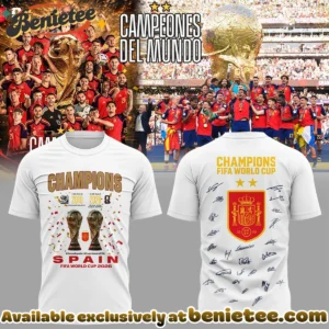 Spain World Cup Champions Shirt & Hoodie - Part 5