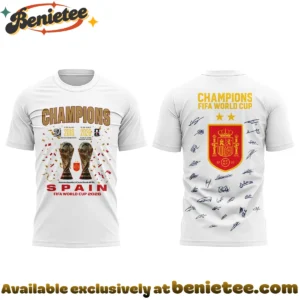 Spain World Cup Champions Shirt & Hoodie - Part 5
