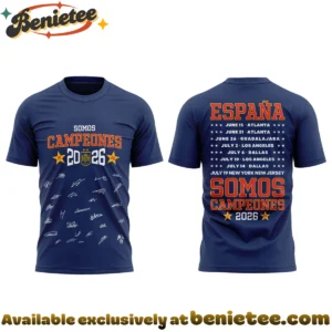 Spain World Cup Champions Shirt & Hoodie (Style 10)