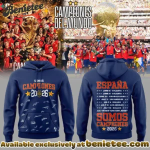Spain World Cup Champions T-Shirt & Hoodie [Drop 12]