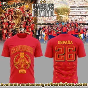 Spain World Cup Champions T-Shirt & Hoodie - Part 1