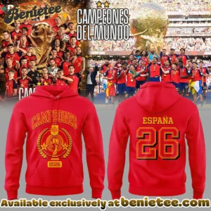 Spain World Cup Champions T-Shirt & Hoodie - Part 3