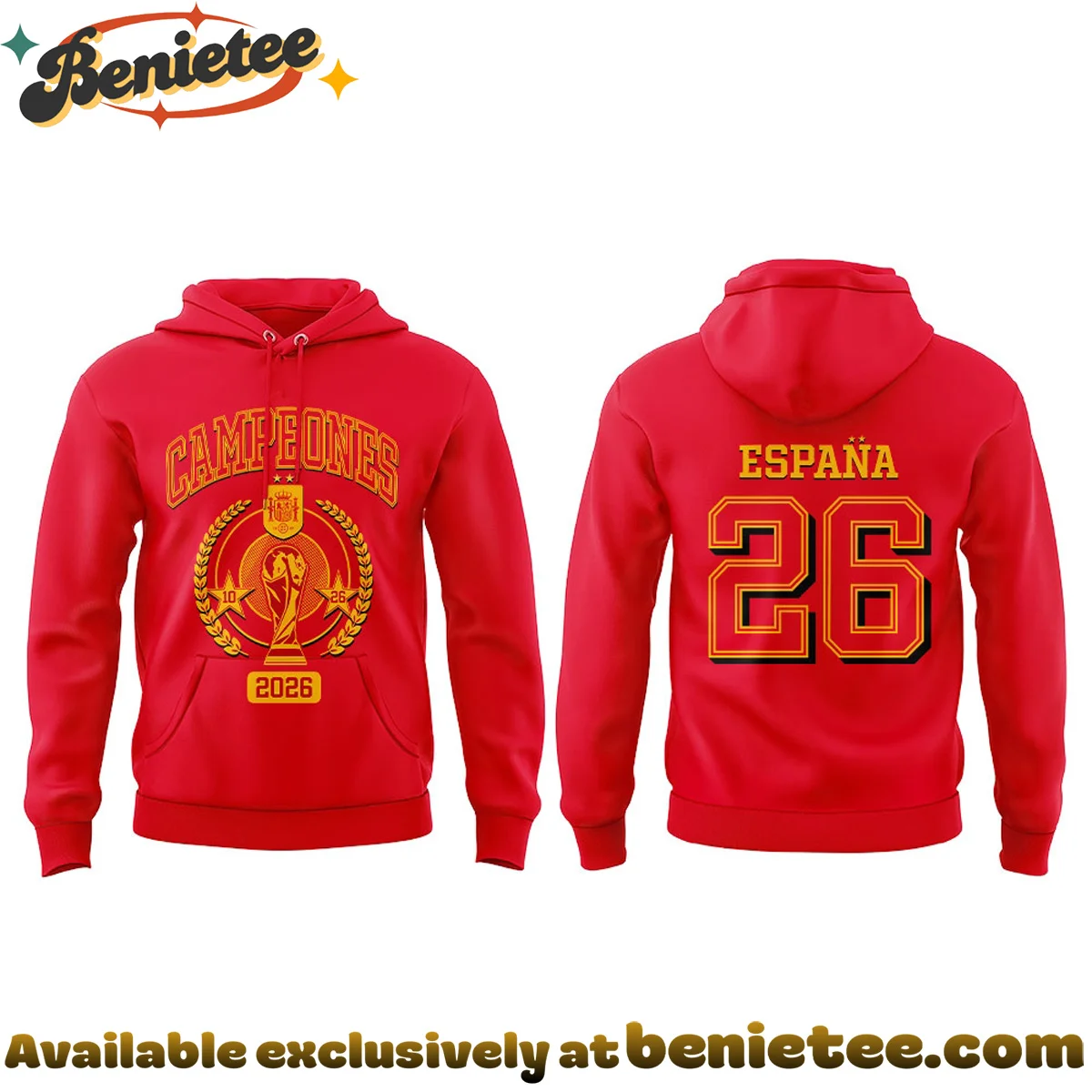 Spain World Cup Champions T-Shirt & Hoodie - Part 3