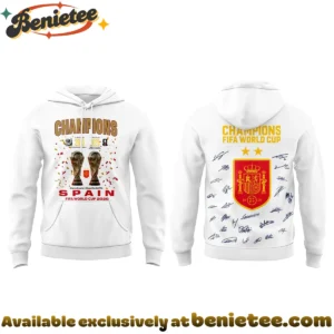 Spain World Cup Champions T-Shirt & Hoodie (Release 7)