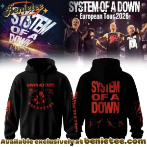 System of a Down Europe UK Stadium Tour Signature Shirt & Hoodie [Drop 40]