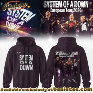 System of a Down Europe UK Stadium Tour Signature Shirt & Hoodie - Variant 20