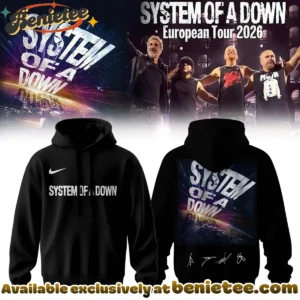 System of a Down Europe UK Stadium Tour Signature T-Shirt & Hoodie - Part 43