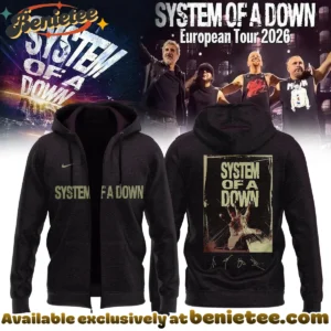 System of a Down Europe UK Stadium Tour Signature T-Shirt & Hoodie - Series 25