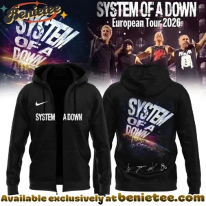 System of a Down Europe UK Stadium Tour Signature T-Shirt & Hoodie - Variant 8