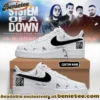 System of a Down Europe UK Stadium Tour Signed Custom Air Force 1 & Jordan 1 Shoes (Style 24)