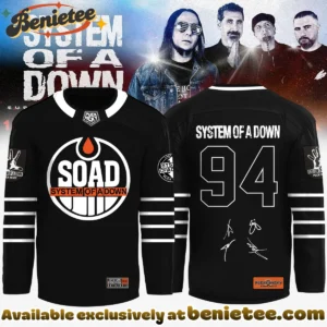 System of a Down Europe UK Stadium Tour Signed Jersey (Release 17)